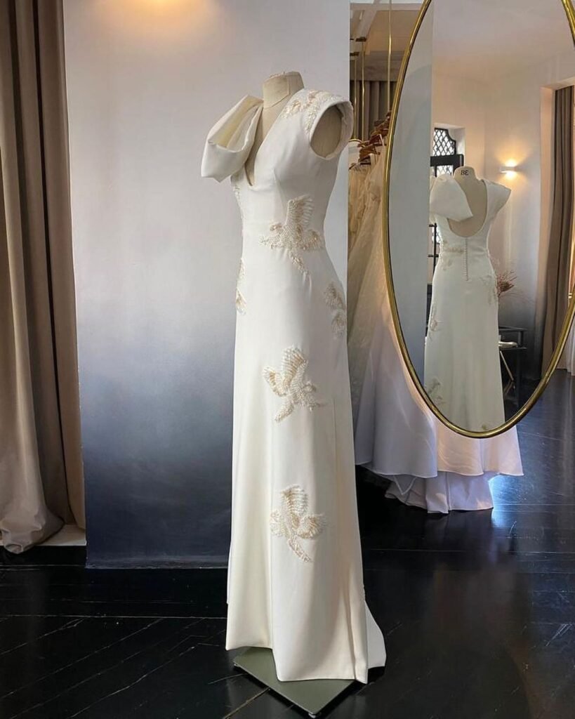 Vestido de Noiva Branco | Emannuelle Junqueira